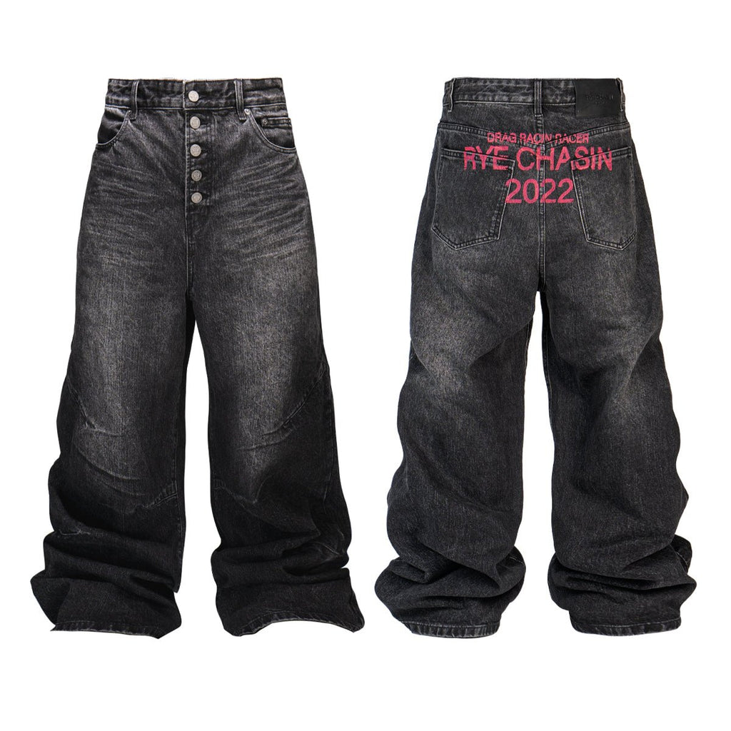 *RYECHASIN *2022*WASHED DENIM