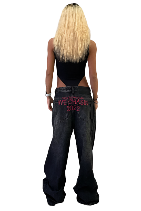 *RYECHASIN *2022*WASHED DENIM