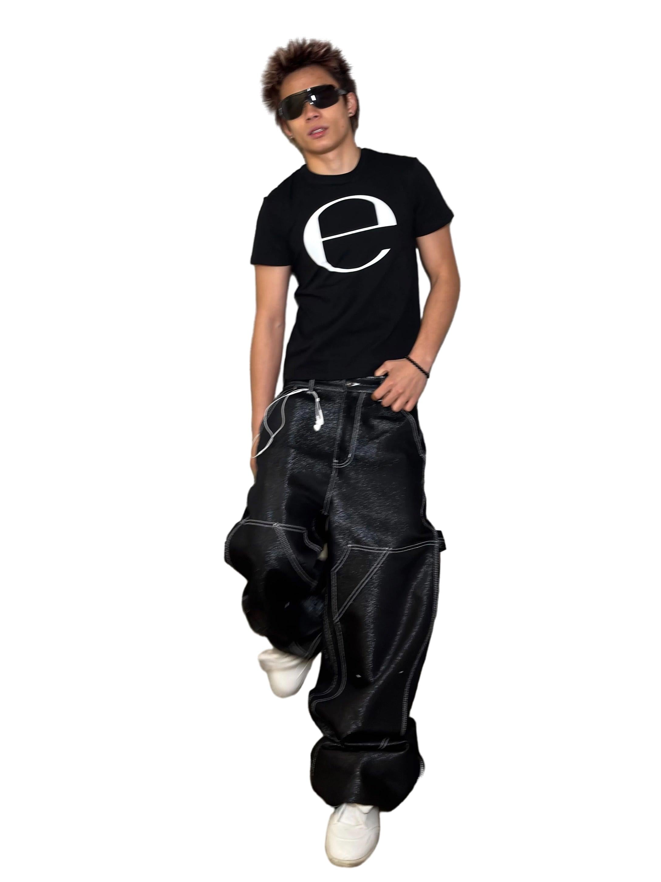 *RYE CHASIN "ECCO2K E" STRETCH TEE BLACK