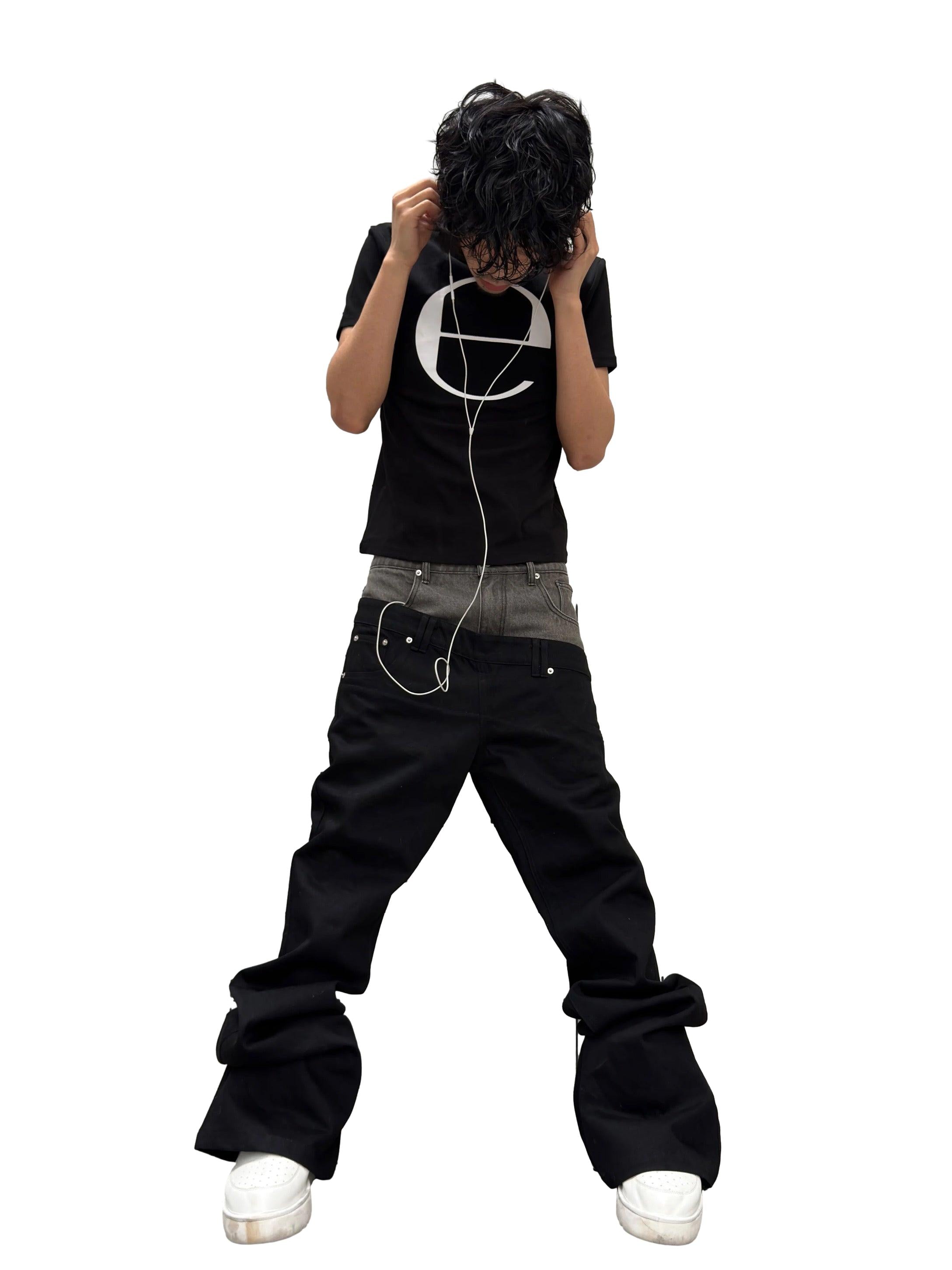 *RYE CHASIN "ECCO2K E" STRETCH TEE BLACK