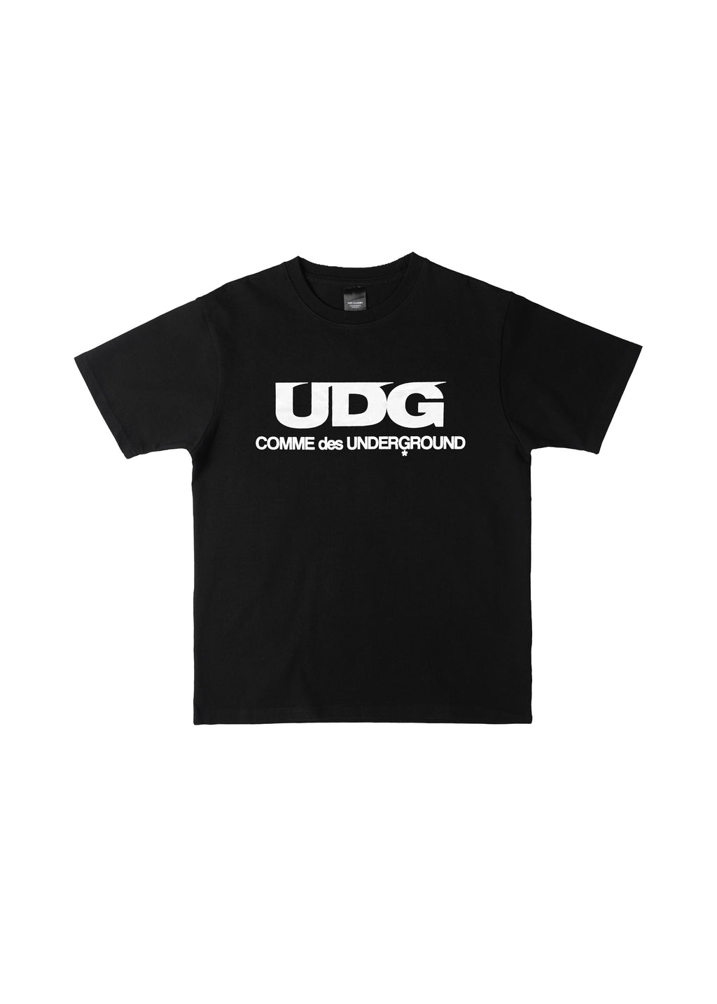 *RYE CHASIN "COMME DES UNDERGROUND" GRAPHIC TEE BLACK