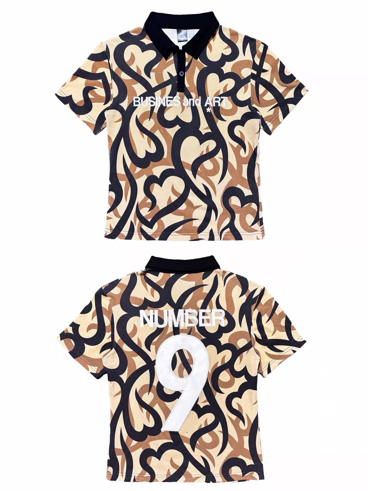 *RYE CHASIN “BUSSINESS N ART” BOOTLEG POLO