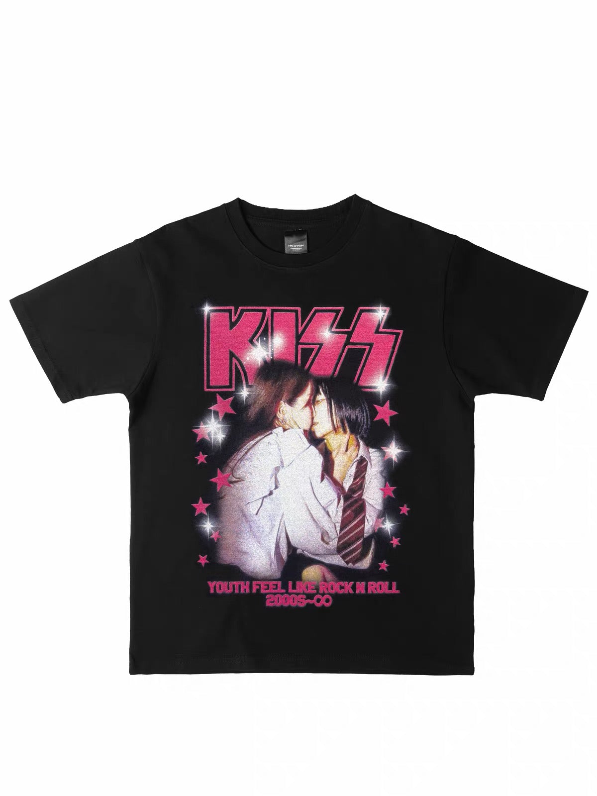 *RYE CHASIN “KISS GIRL” VTG WASHED TEE