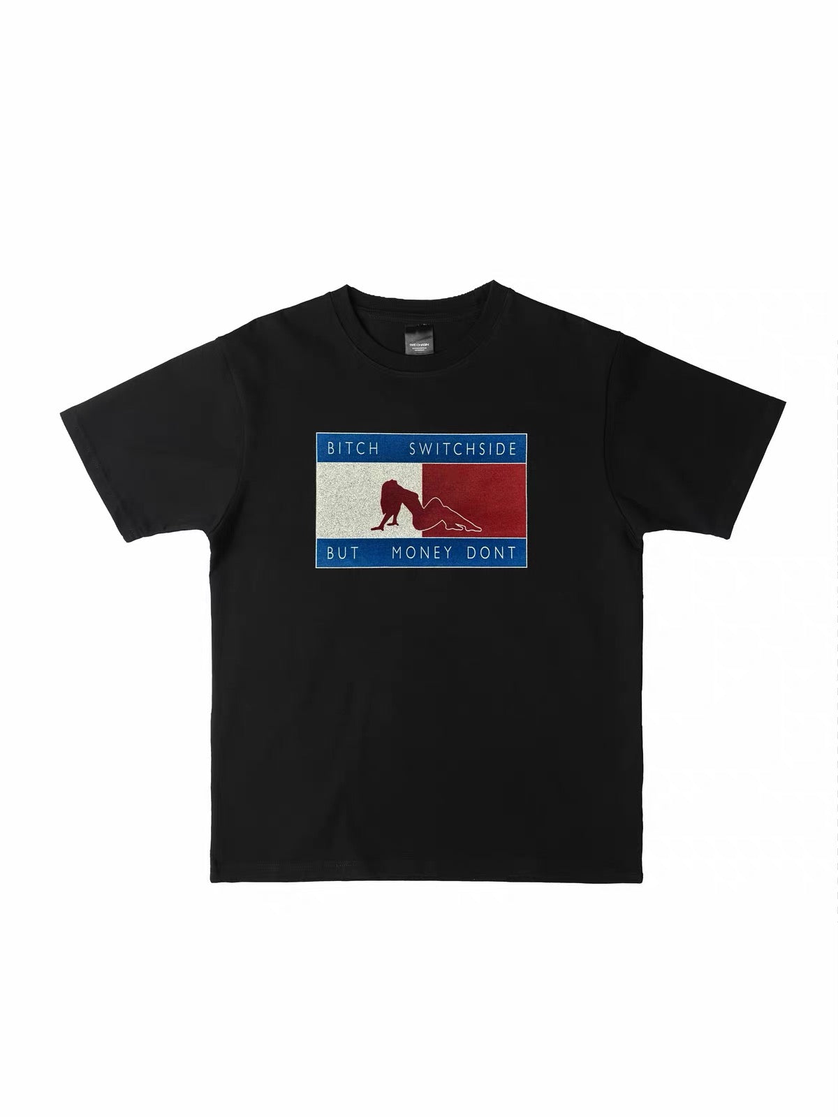*RYE CHASIN TO*MY HILF*IGER BOOTLEG VTG TEE