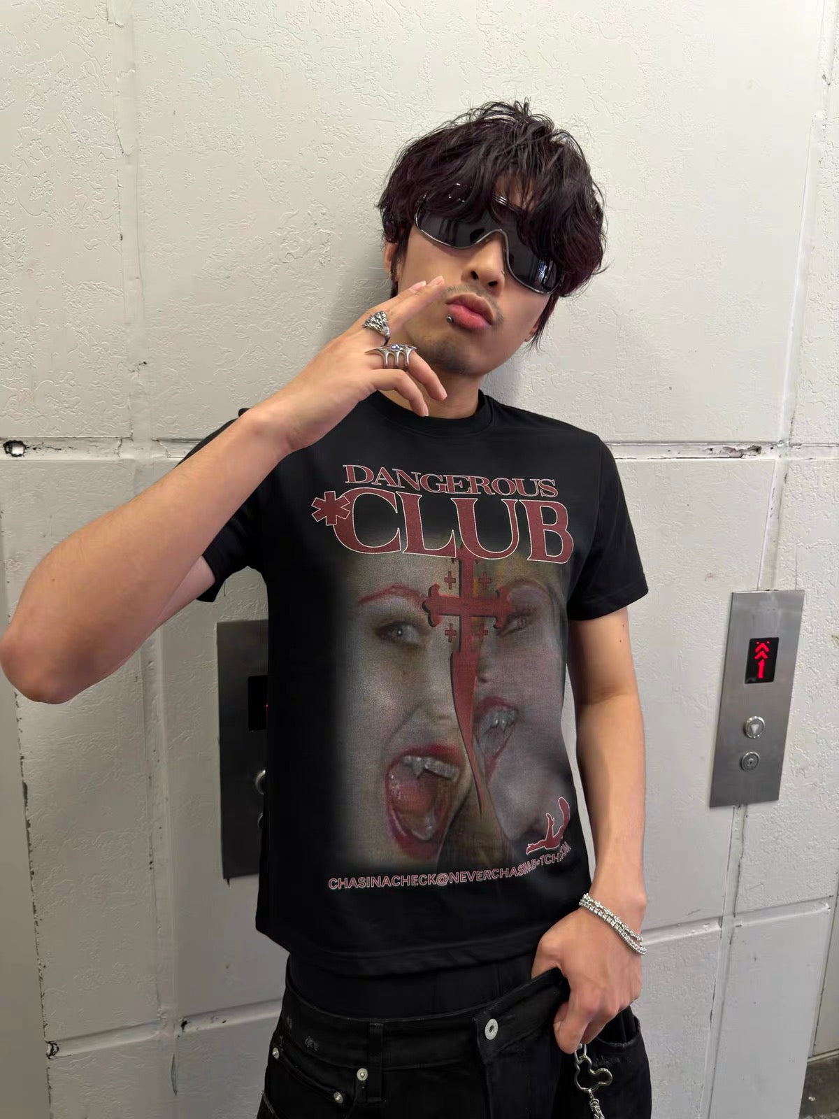 *RYE CHASIN DANGEROUS CLUB SHIRT