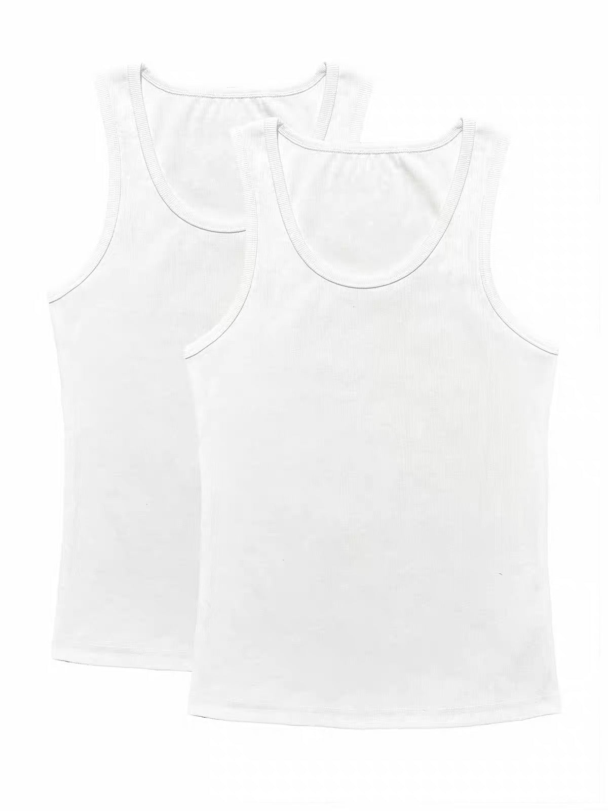*RYE CHASIN 450G COMBED COTTON RACER RIB TANK TOP