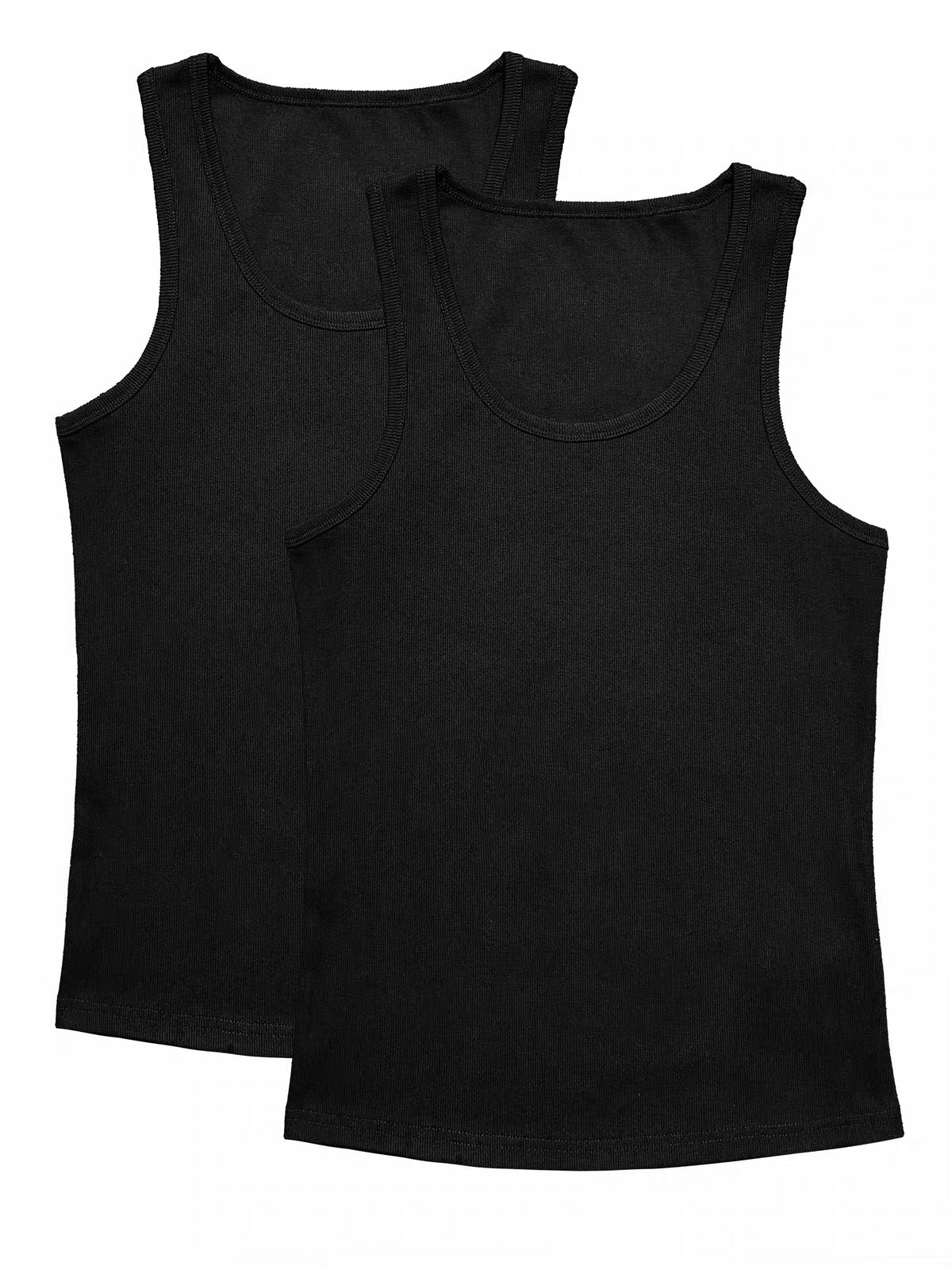 *RYE CHASIN 450G COMBED COTTON RACER RIB TANK TOP