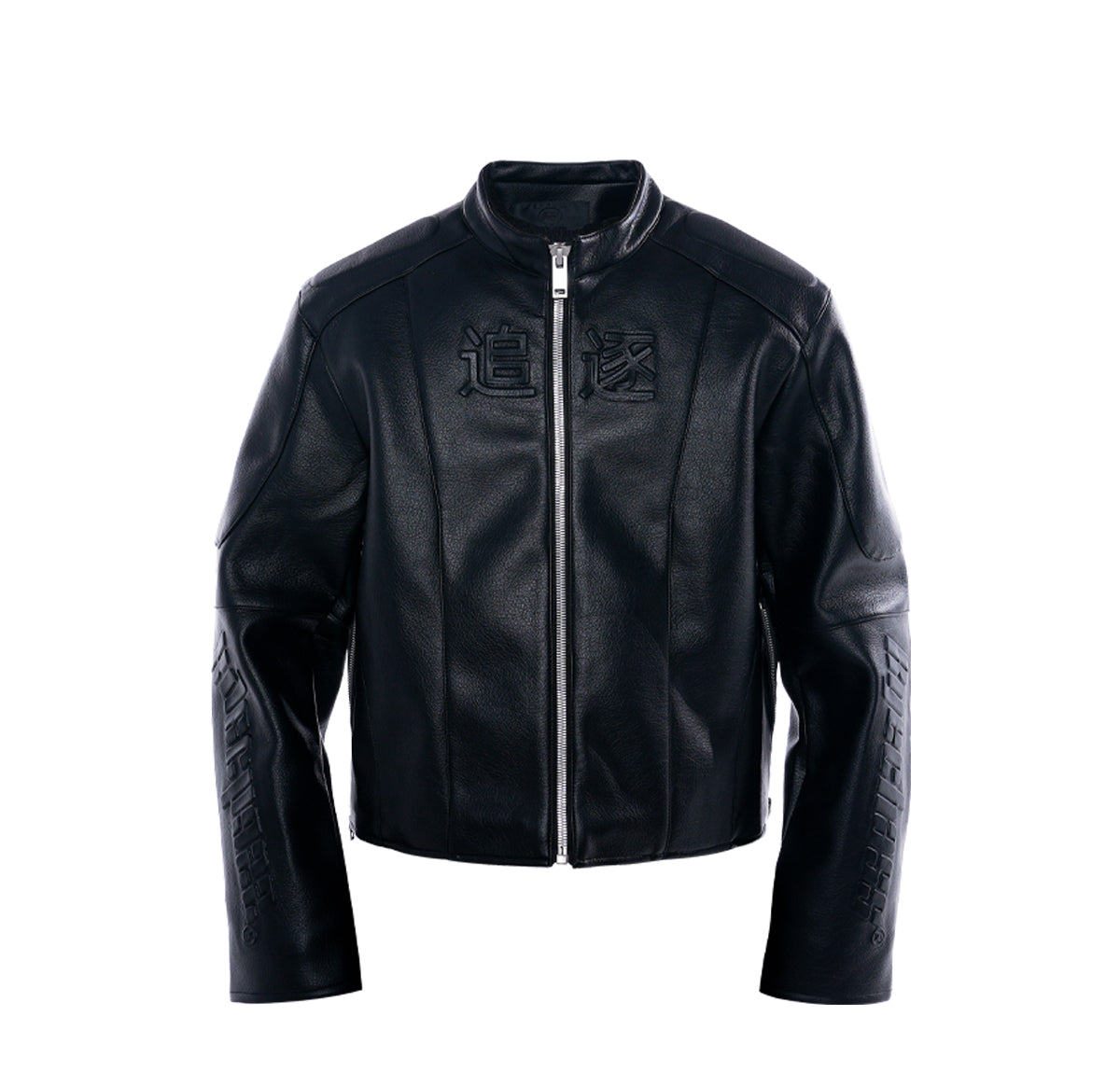 *HARD* RYE CHASIN "CHASE"追逐“ SHORT RACING JACKET LEATHER JACKET