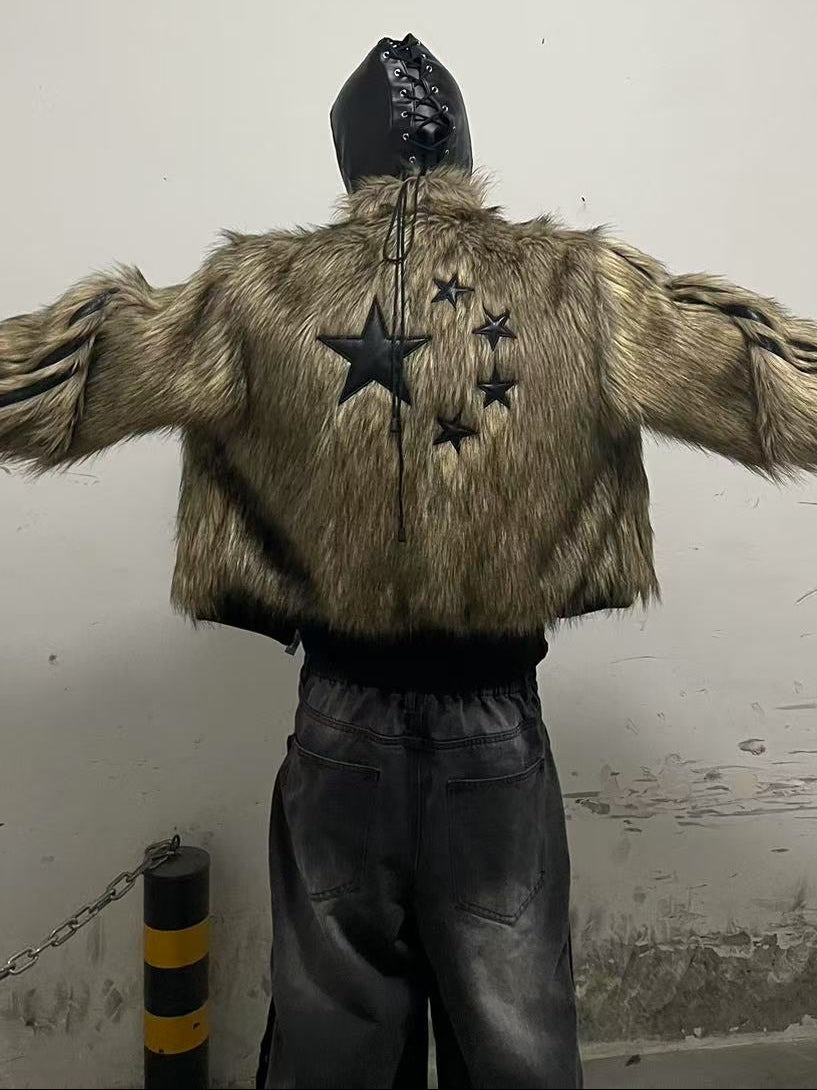 *RYE CHASIN 2024FW/ CN SPORT FUR / REVERSIBLE / LEATHER JACKET
