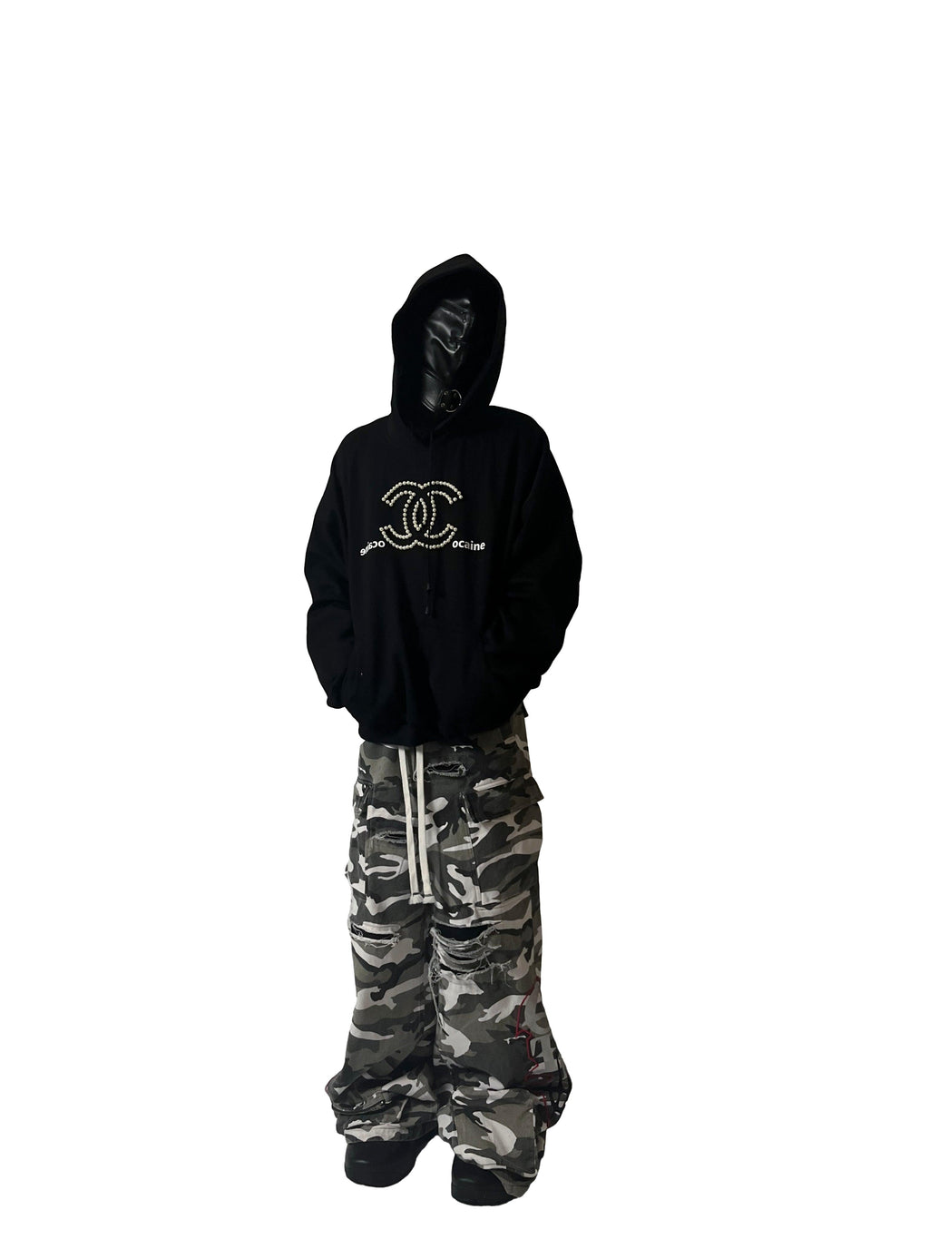 *RYECHASIN*COC*INE HOODIE