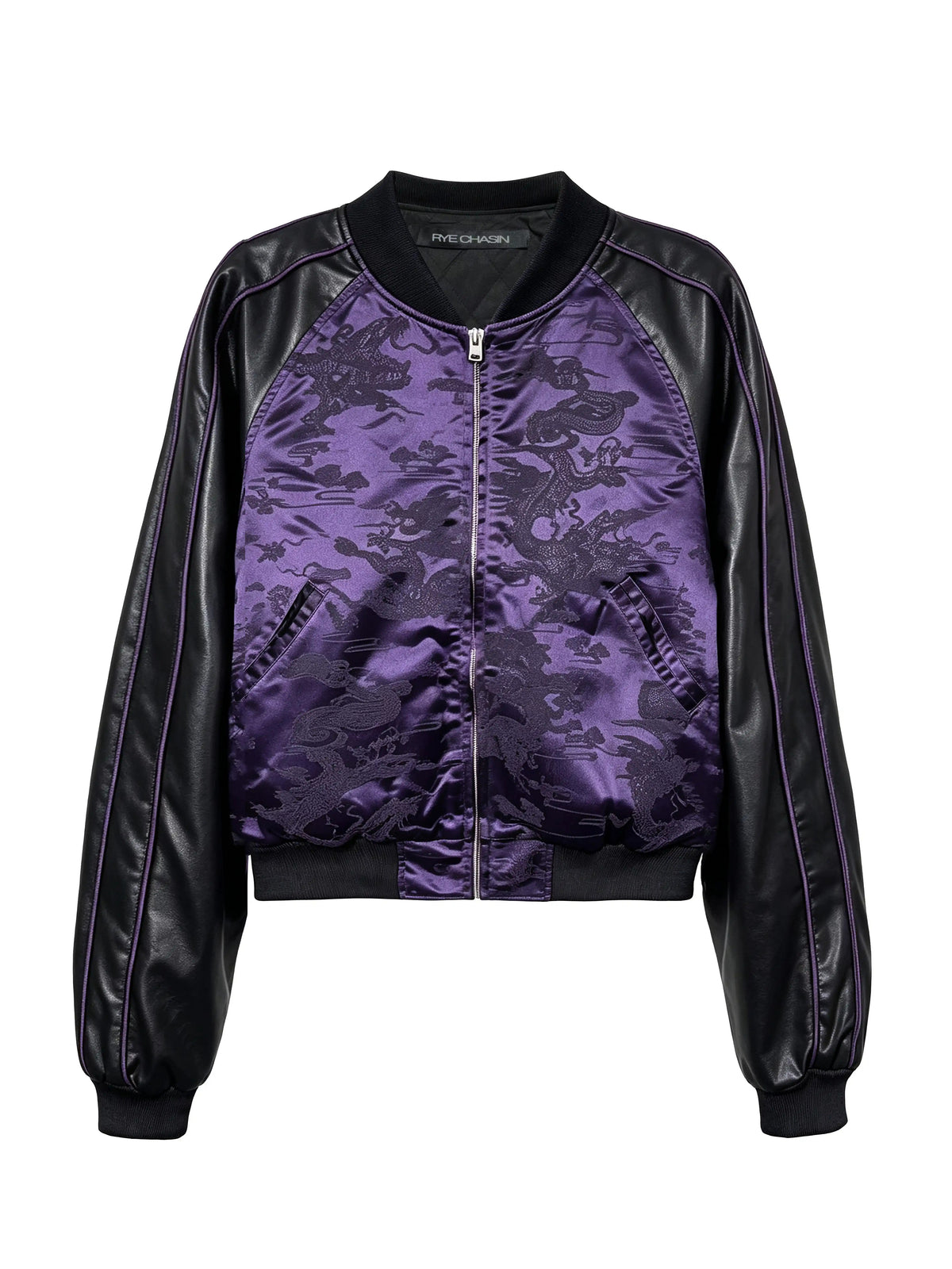 *RYE CHASIN NYFW ASIAN TRADITIONAL YAKUZA DRAGON JACKET