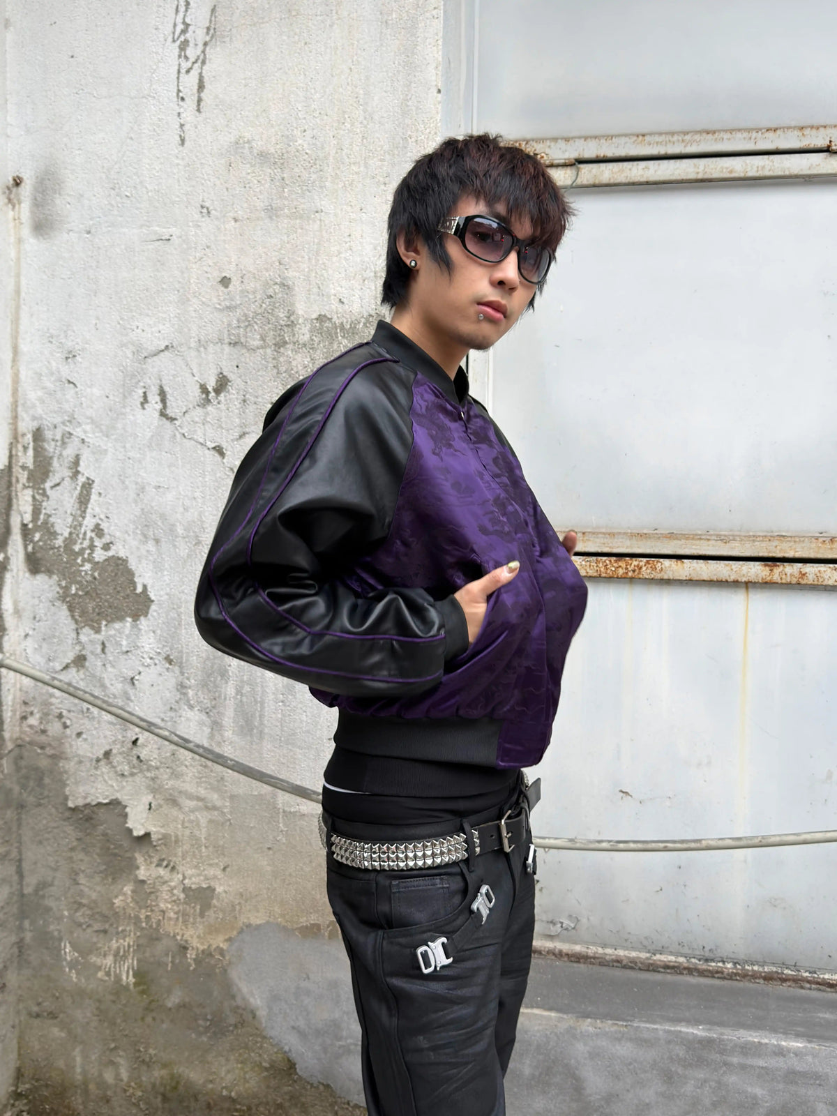 *RYE CHASIN NYFW ASIAN TRADITIONAL YAKUZA DRAGON JACKET