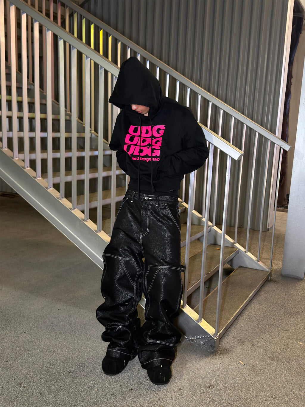 *RYE CHASIN COMME DES UNDERGROUND UDG OVERSIZED HOODIE