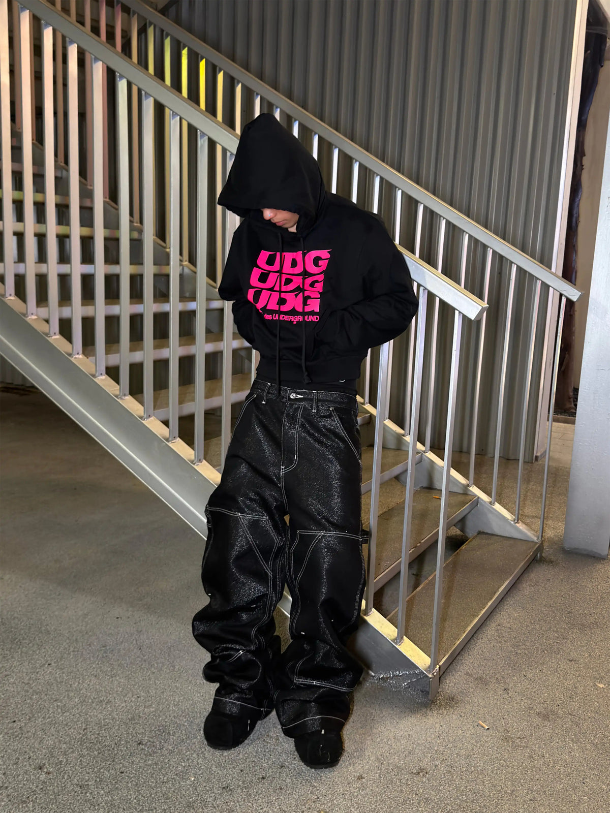 *RYE CHASIN COMME DES UNDERGROUND UDG OVERSIZED HOODIE