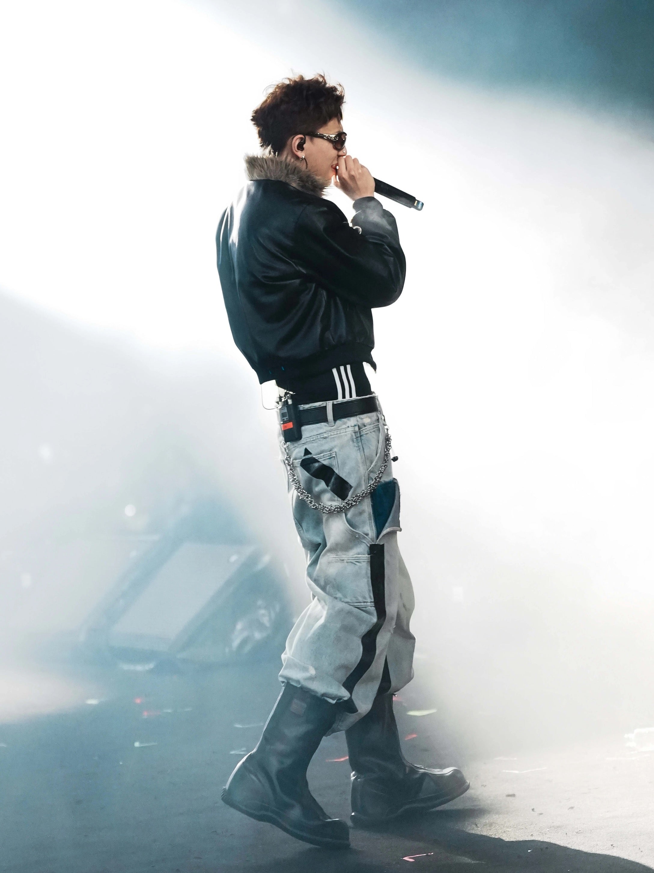 *RYE CHASIN’ Triple-Stripe AD*IDA Bootleg Stretch Boxer Briefs*2 PAIRS