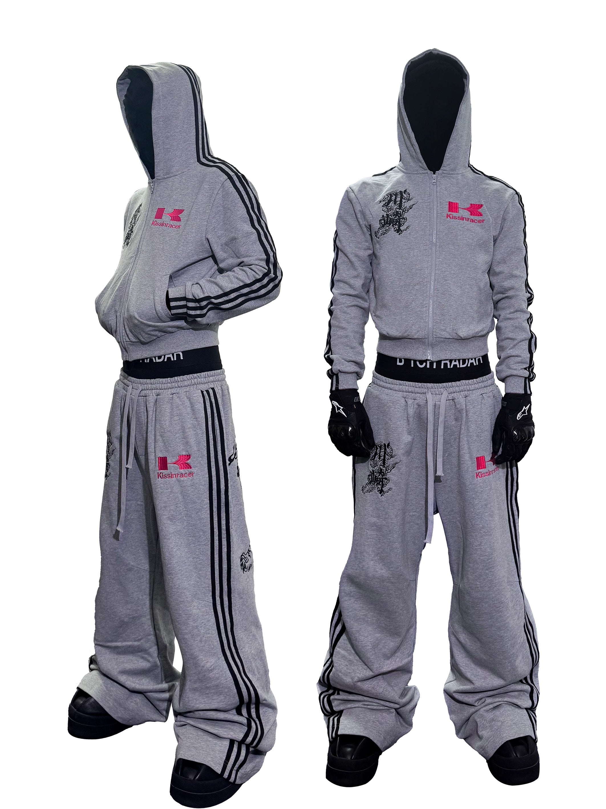 *RYE CHASIN “Kawasaki” Bōsōzoku hoodie