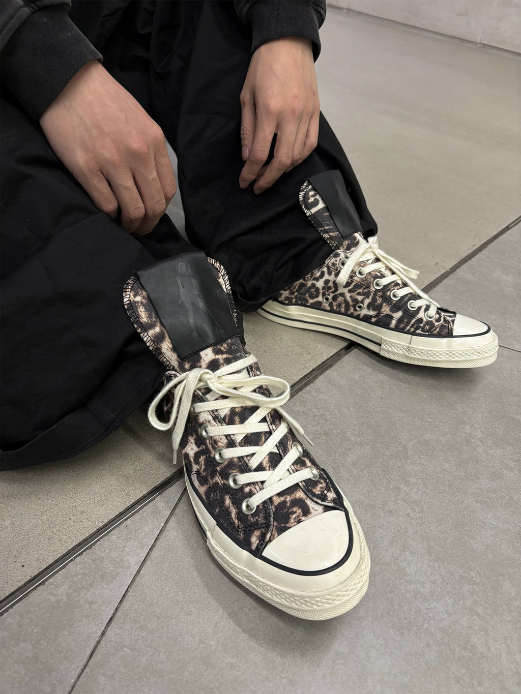 *RYE CHASIN  “1970S SEXY STAR" CANVAS SHOES