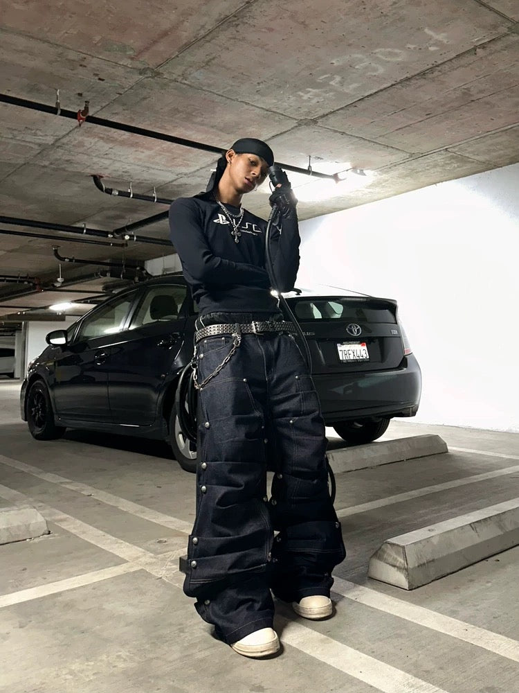 *RYE CHASIN *90S LUMBERJACK JEANS