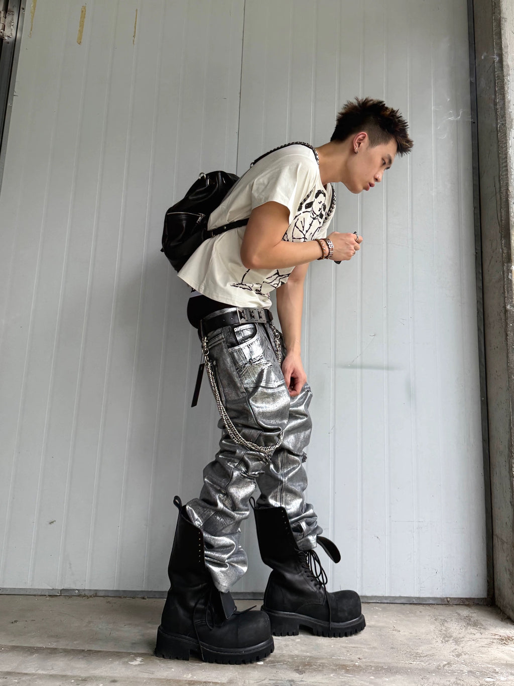 *RYE CHASIN "9MM" JEANS