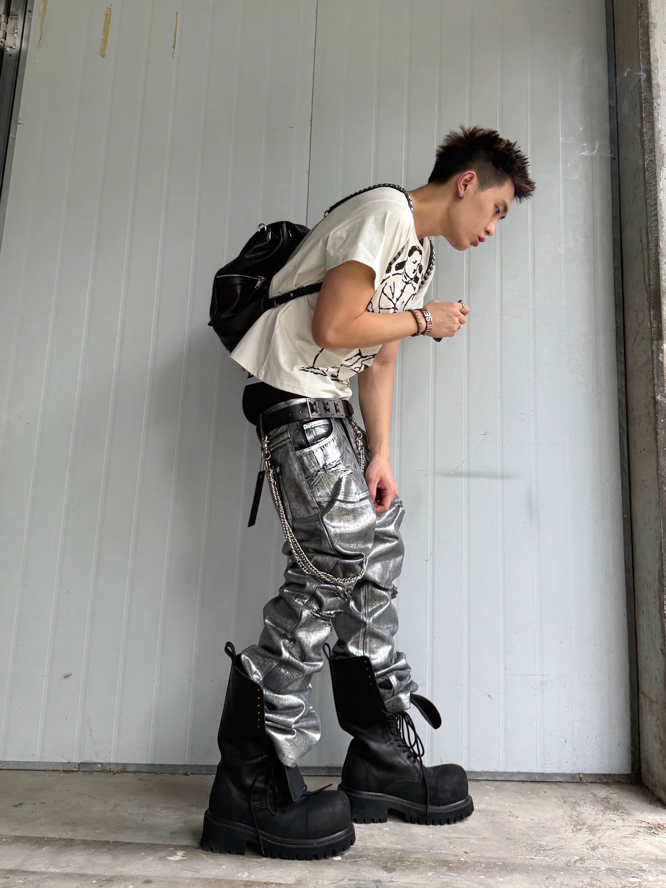 *RYE CHASIN "9MM" JEANS