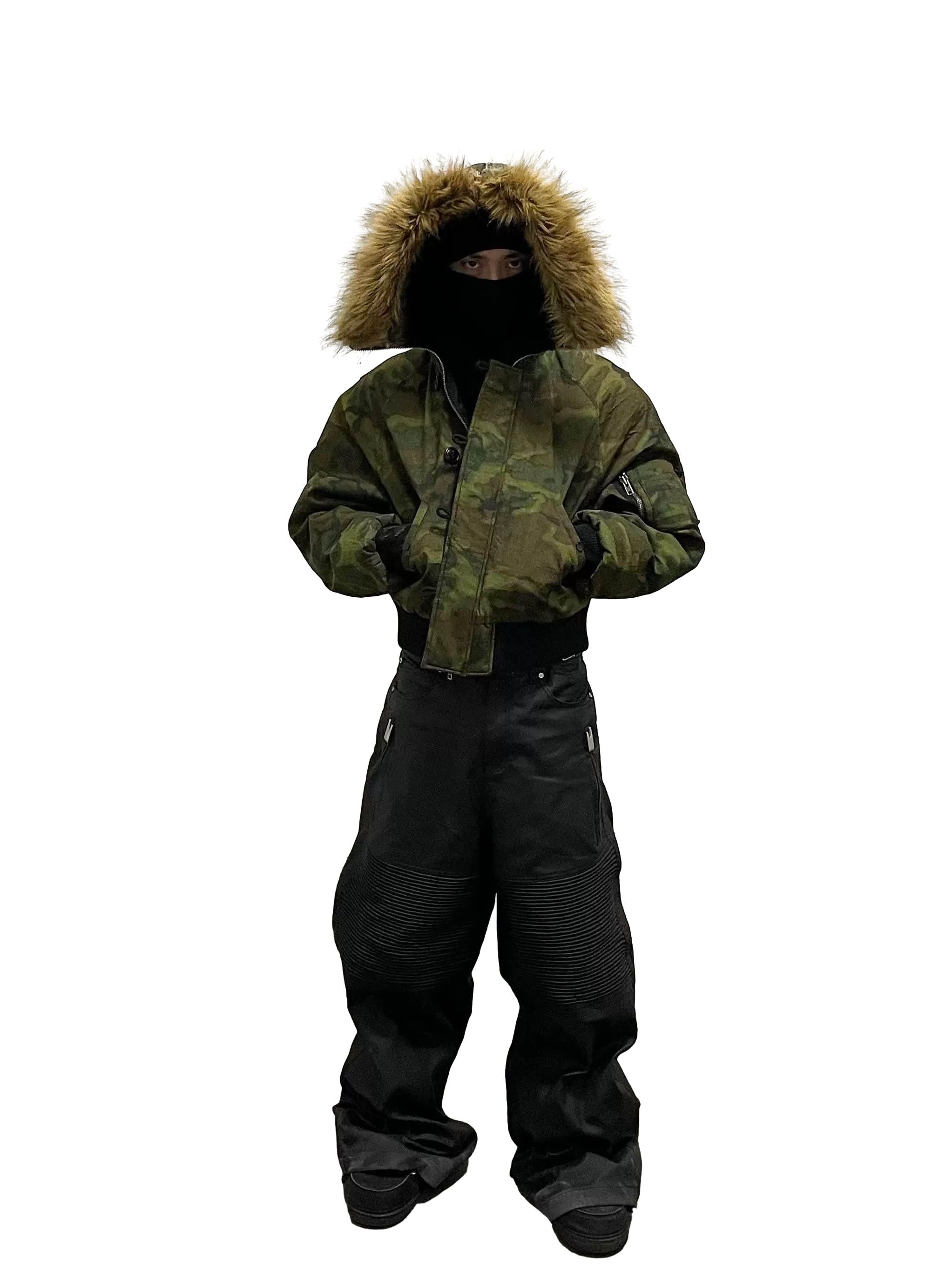 *RYE CHASIN N2B GREEN CAMO APHEX TWIN/BOMBER/ARCHIVE