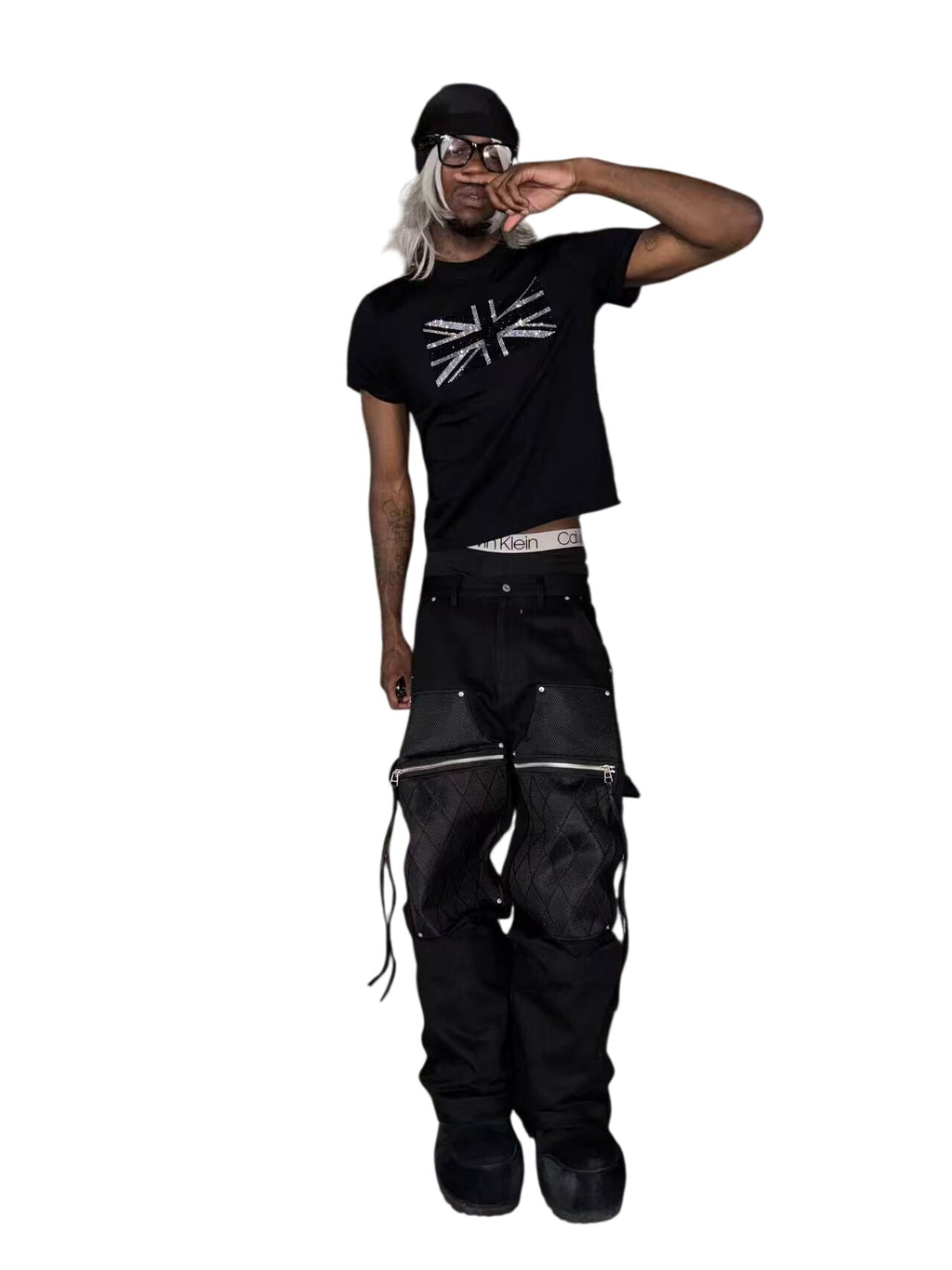 *RYE CHASIN “UK FLAG”TEE