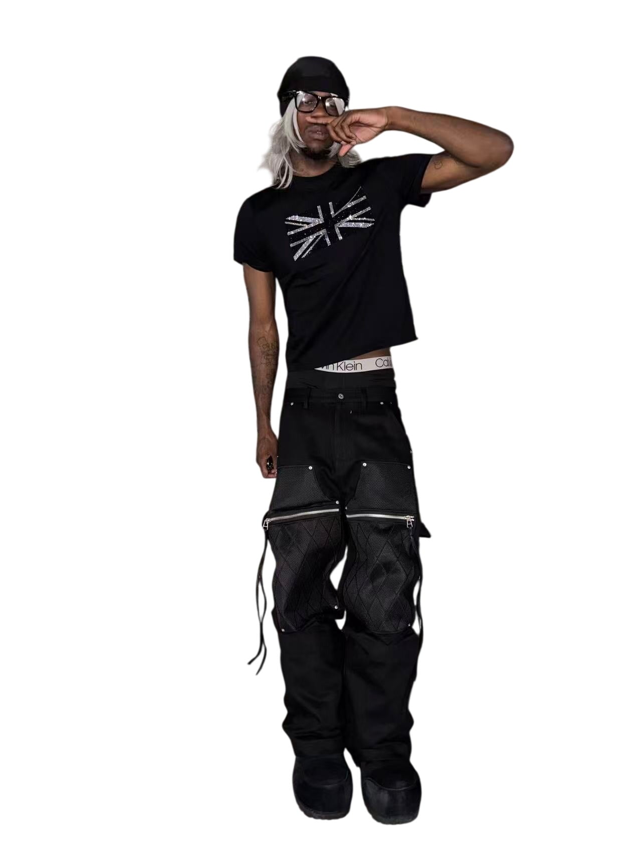 *RYE CHASIN “UK FLAG”TEE